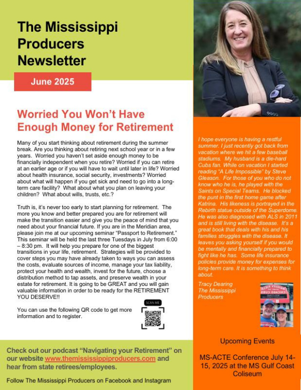 The Mississippi Producers May 2025 Newsletter